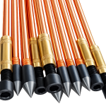 Copper Bonded Earth Rod Set | Complete Earthing Rod Kit for Grounding Systems