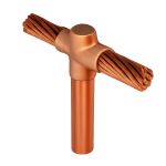 Copper Cable to Earth Rod Connector | Copper Grounding Clamp for Earthing Systems