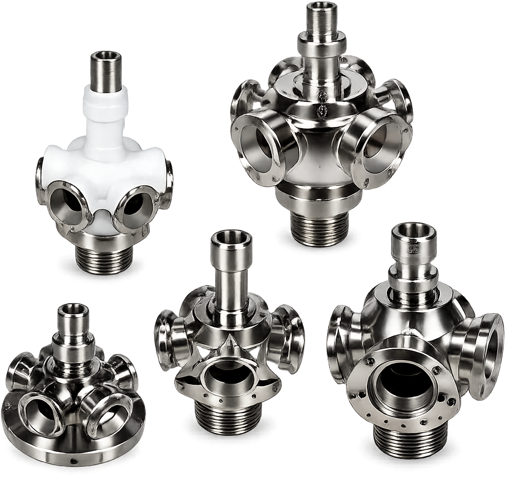 COOLING- (9) Cooling Tower Sprinkler Head | Rotary Water Distribution Sprinkler Head - Image 1