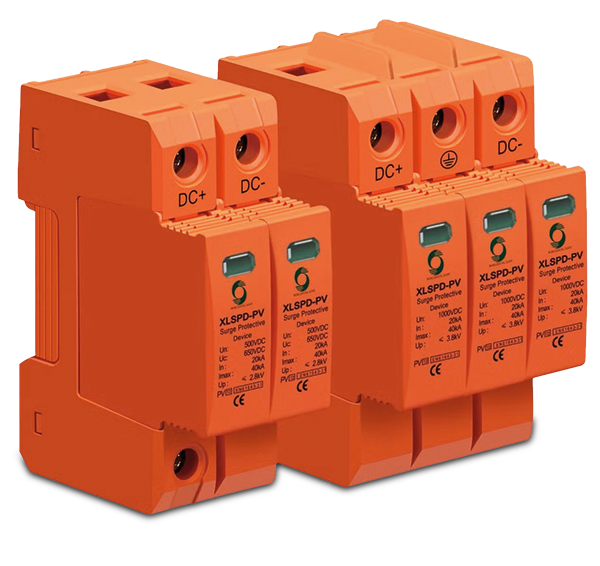 DC SPD Type-II DC Surge Protection Device (SPD) Type II | Solar PV Lightning Surge Protector - Image 1