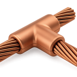 Copper Cable Cross Connector | Copper Cross Clamp for Earthing & Lightning Protection