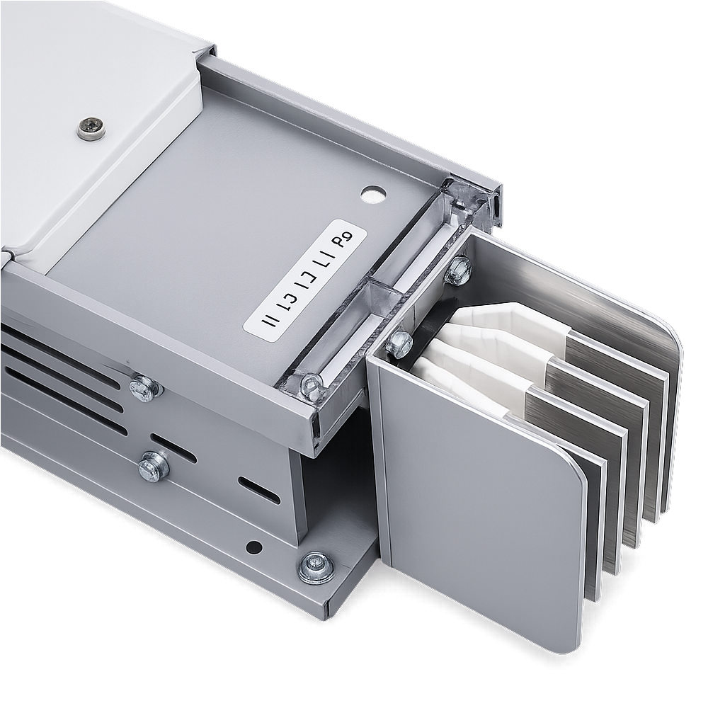 End Feed Unit Busbar Trunking End Feed Unit | Busway Power Feed Unit for Electrical Distribution - Image 1